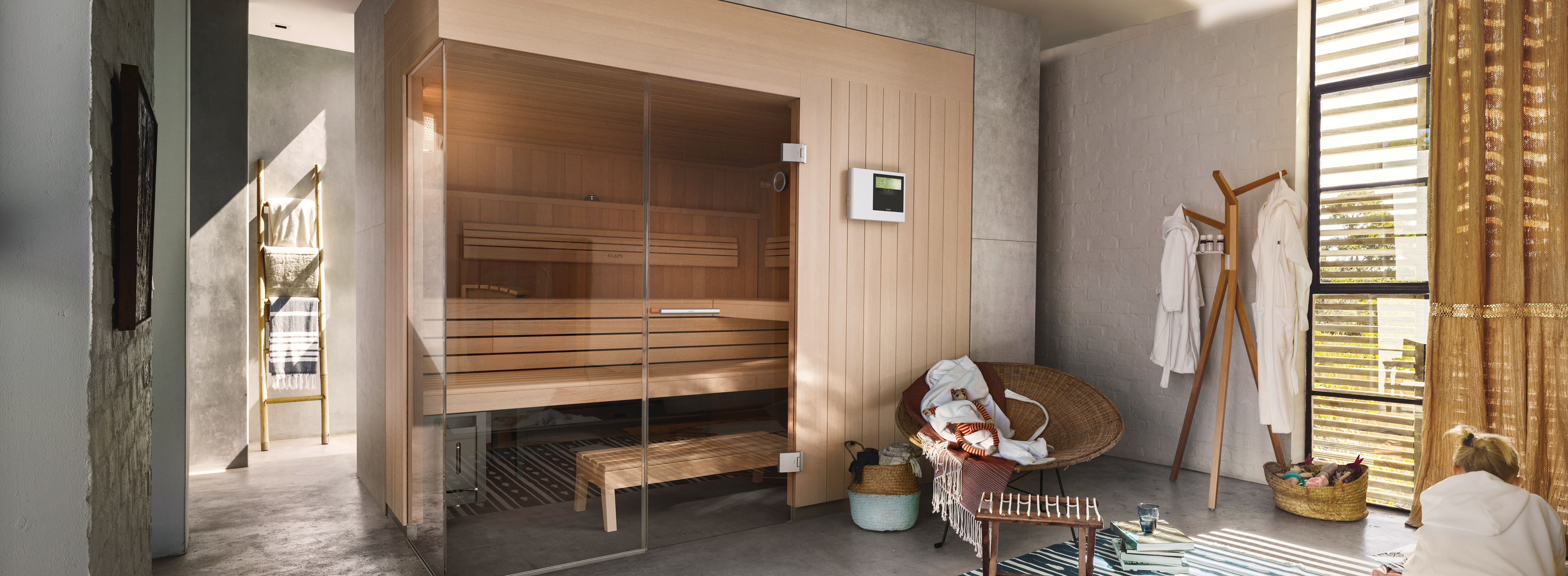 PREMIUM sauna: The high-quality and individual sauna - KLAFS
