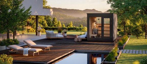 Garden Sauna: TARAS